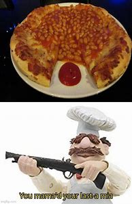 Image result for Bean Pizza Meme
