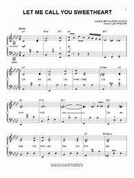 Image result for Let Me Call You Sweetheart Sheet Music