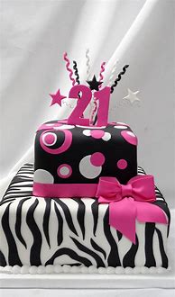 Image result for 21st Birthday Cake Designs