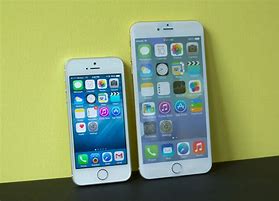 Image result for iPhone 6 vs 5 Size