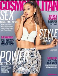 Image result for Ariana Grande Cosmo Cover