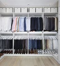 Image result for Walk-In Closet Organizers