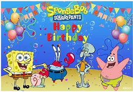 Image result for Spongebob Birthday Background