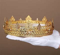Image result for Real Gold King Crown