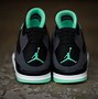 Image result for Air Jordan 4 Green Glow