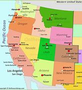 Image result for Map of the West States