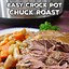 Image result for Crock Pot Chuck Steak Recipes
