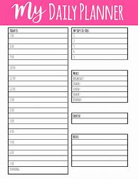 Image result for Daily Planner Sheets to Do Printable