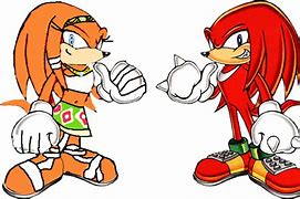 Image result for Treasure Hunter Knuckles and Tikal
