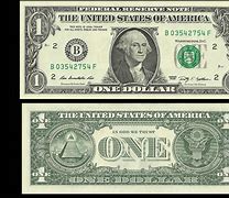 Image result for One Dollar Note