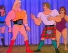 Image result for Wrestling Cartoon 80s