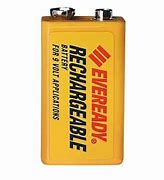 Image result for 9V Rechargeable Battery with 1AH
