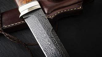 Image result for Damascus Steel Kadachi Knife