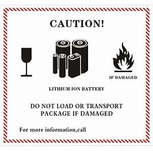 Image result for Lithium Ion Battery Sticker