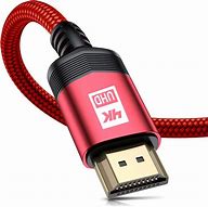 Image result for Red 4K HDMI Cable