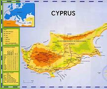 Image result for Cyprus Island Map