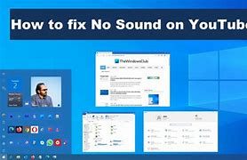 Image result for YouTube No Sound Fix