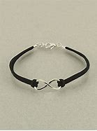 Image result for Infinity Bracelet Black