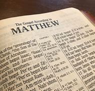 Image result for Matthew Bible