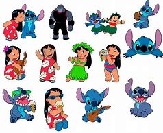 Image result for Lilo and Stitch Silhouette SVG