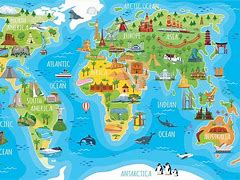 Image result for Landmarks On Maps