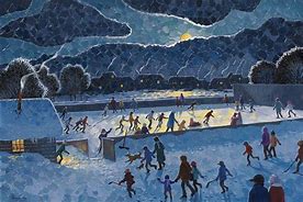 Image result for Ice Hockey Paintings