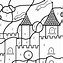 Image result for Color by Number Castle Printable