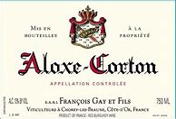 Image result for Francois Gay Aloxe Corton