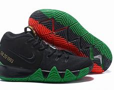Image result for Kyrie Shoes Black Red Green