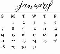 Image result for January 2018 Calendar Template