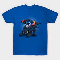 Image result for Toothless and Stitch T-Shirt