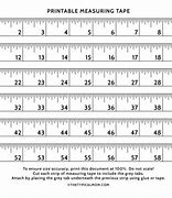 Image result for Printable Tape Measure in Cm