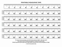 Image result for Free Printable Tape-Measure Test