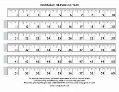 Image result for Printable Measuring Tape Cm