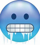 Image result for Cold Face Emoji iPhone