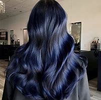 Image result for Midnight Blue Hair Color