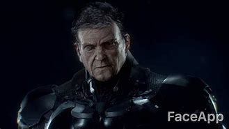 Image result for Bruce Wayne Batman Face