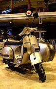 Image result for Vespa with Sidecar