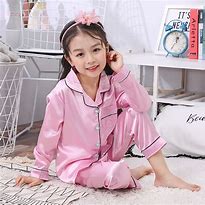 Image result for Baby Girl Silk Pajamas