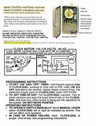 Image result for Intermatic Timer T101 Wiring-Diagram