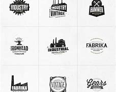Image result for Industrial-Style Logo