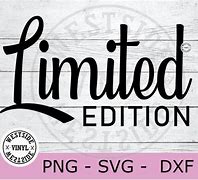 Image result for Limited Edition SVG Free