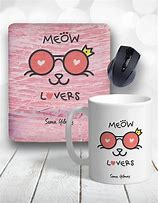 Image result for Cat Lover Mouse Pad