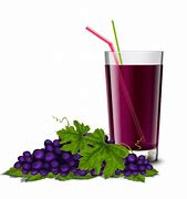 Image result for Glass of Grape Juice