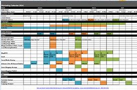 Image result for Marketing Calendar Example