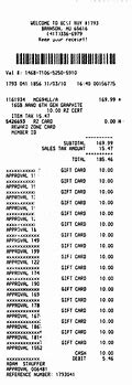 Image result for iPhone 6 Receipt