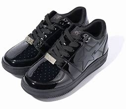 Image result for Black BAPE Shoes