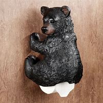 Image result for Bear Toilet Paper Holder