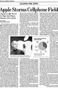 Image result for Headlines About Apple Newspapers