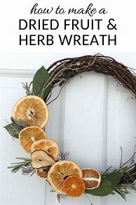 Image result for Dried Fruit Wreath
